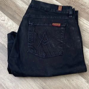Black stretchy jeans